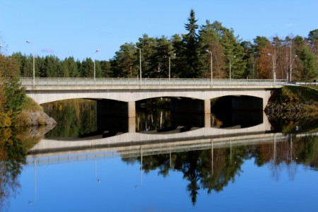 Undervattnesbro i Sveg